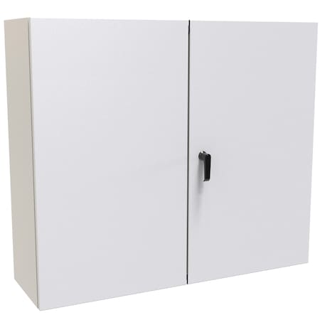 Hammond 3 Point Latch with Keyed Handle Electrical Enclosures, 36 in H, 12 in D, 42 in W EN4TD364212LG